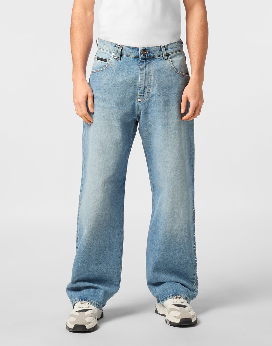 джинсы зауженные  SAEC-MDT4039-PDE004N_07FR фотография