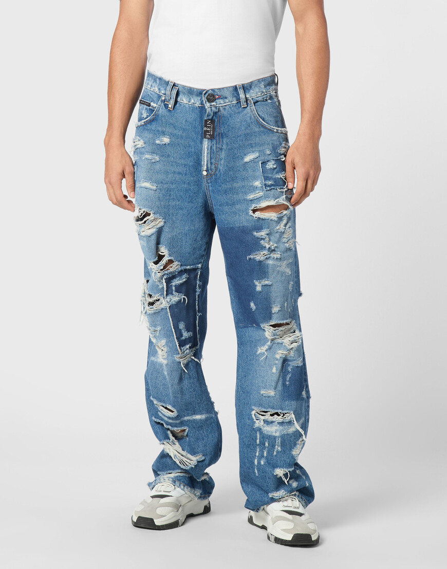 джинсы зауженные  SAEC-MDT4049-PDE004N_43WA фотография