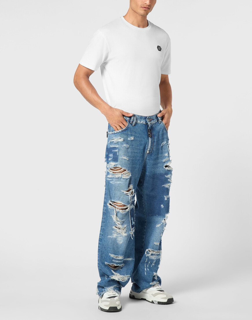 джинсы зауженные  SAEC-MDT4049-PDE004N_43WA с промокодом