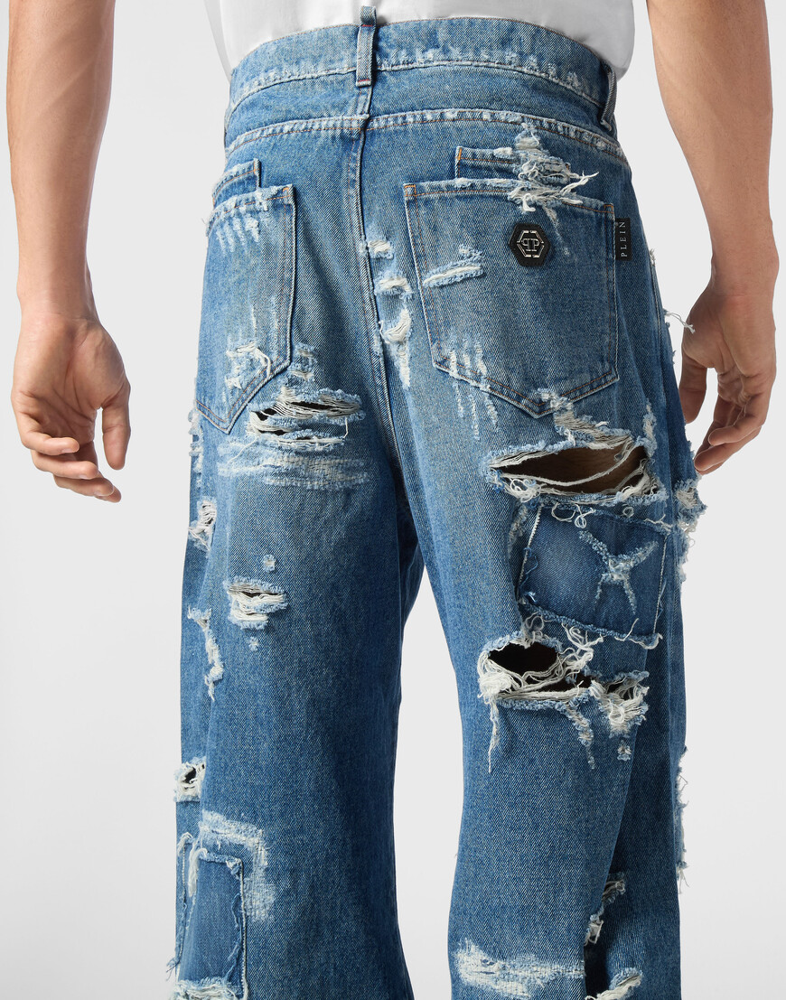 джинсы зауженные  SAEC-MDT4049-PDE004N_43WA купить с доставкой