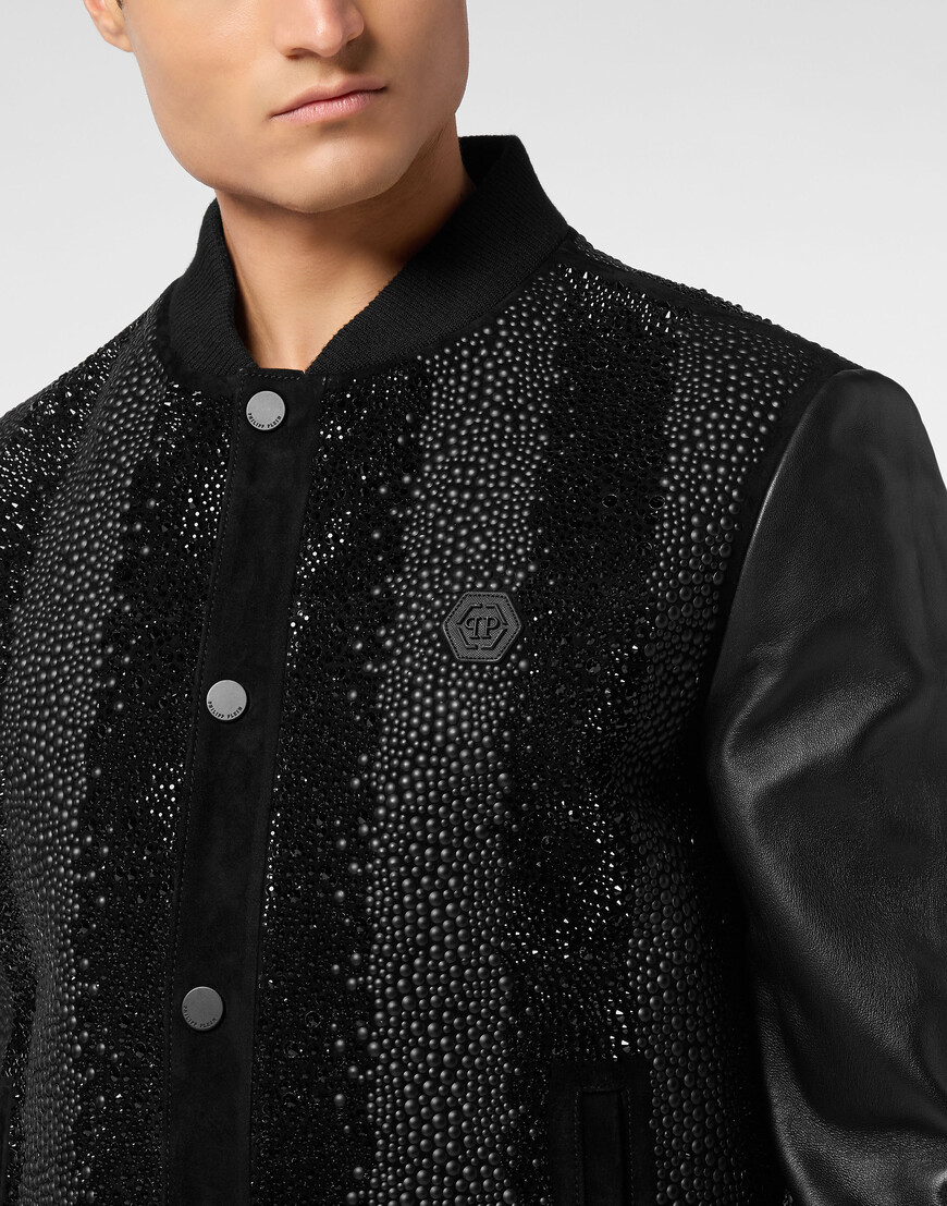 бомбер  из америки вид сбоку