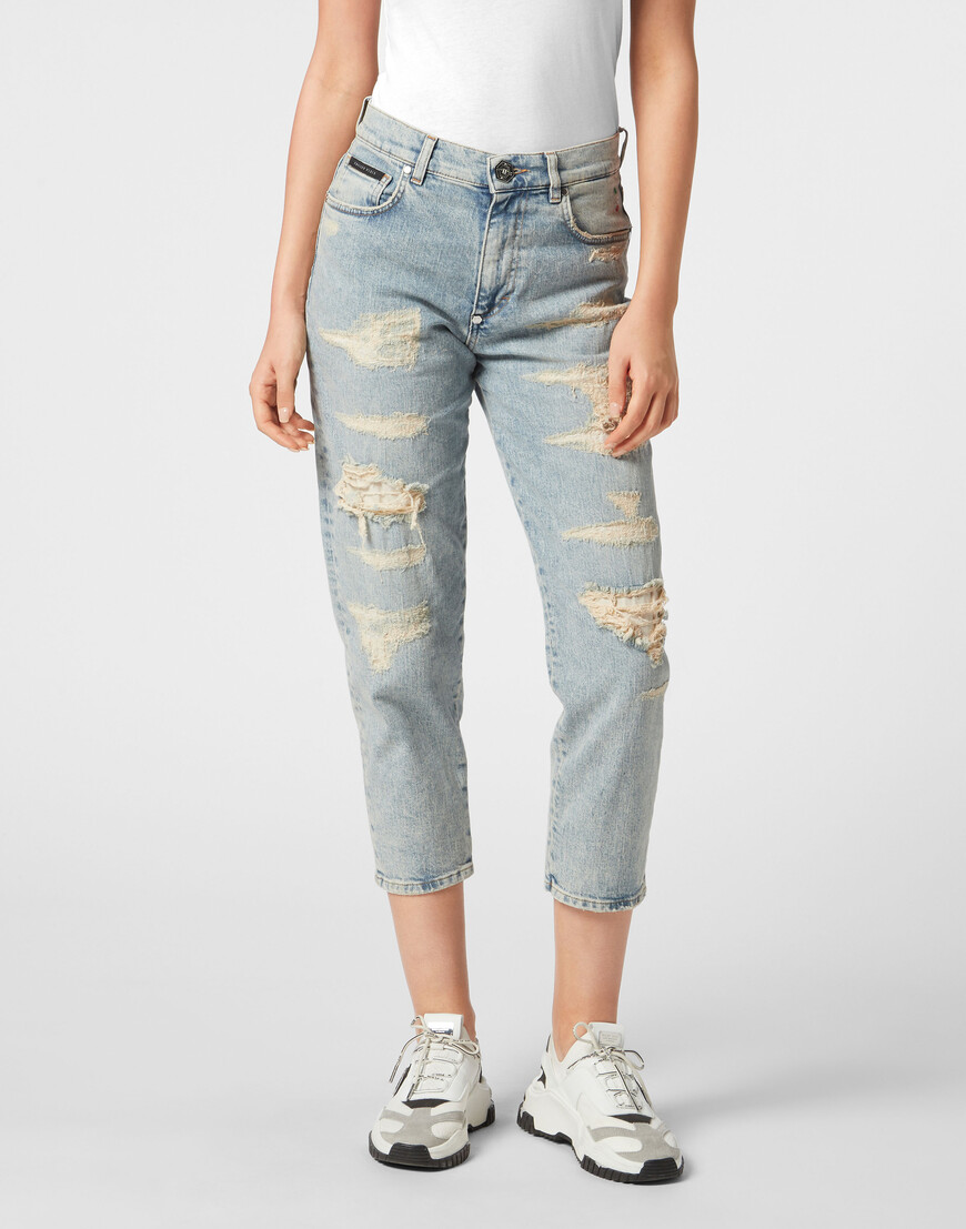 джинсы прямые  PAEC-WDT2735-PDE004N_07UT фотография