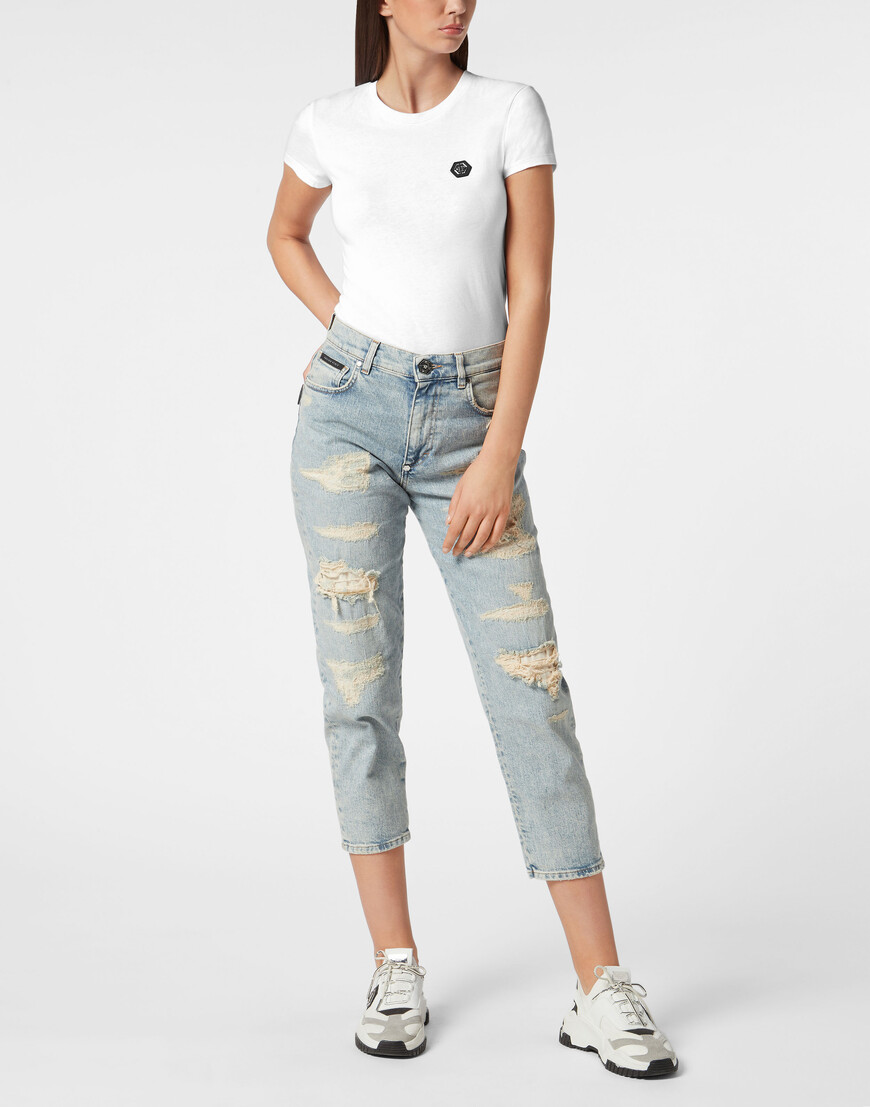 джинсы прямые  PAEC-WDT2735-PDE004N_07UT с промокодом