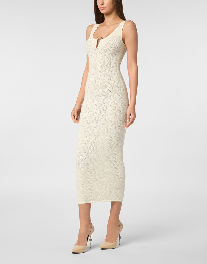 трикотажное платье  PAEC-WKG0408-PKN002N_01 фотография