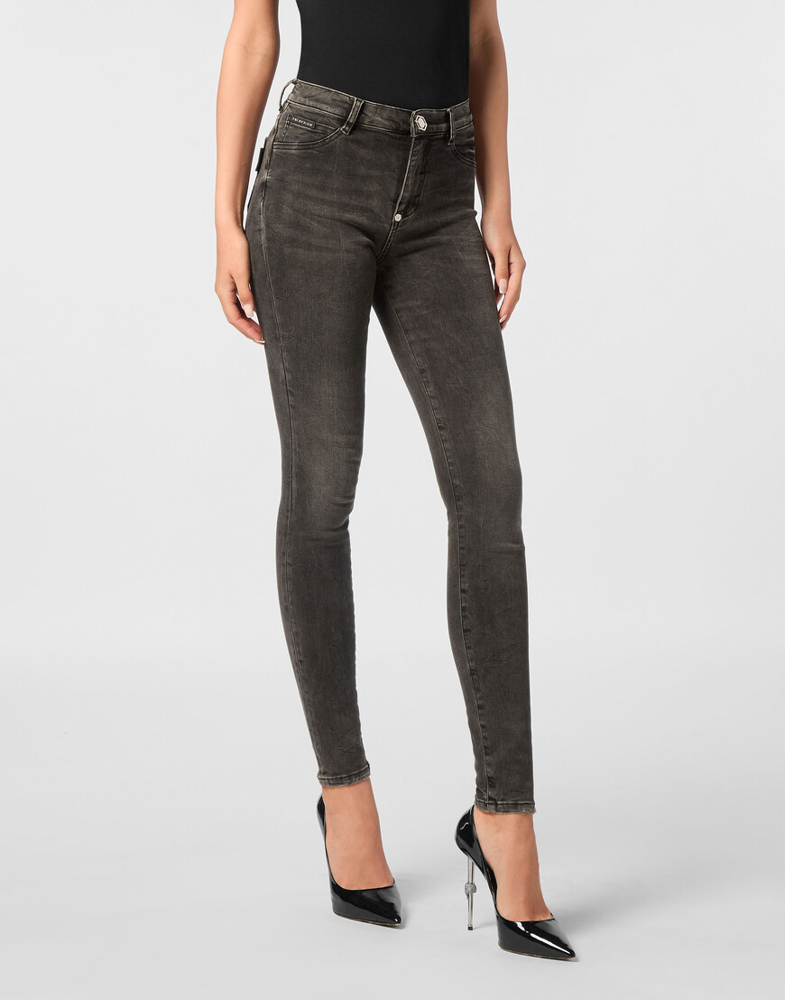 джинсы с высокой посадкой  PAEC-WDT2782-PDE004N_10RG фотография