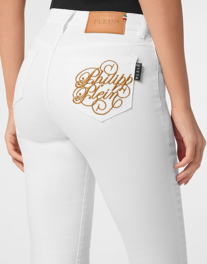 джинсы с высокой посадкой  PAEC-WDT2782-PDE004N_01SO купить с доставкой