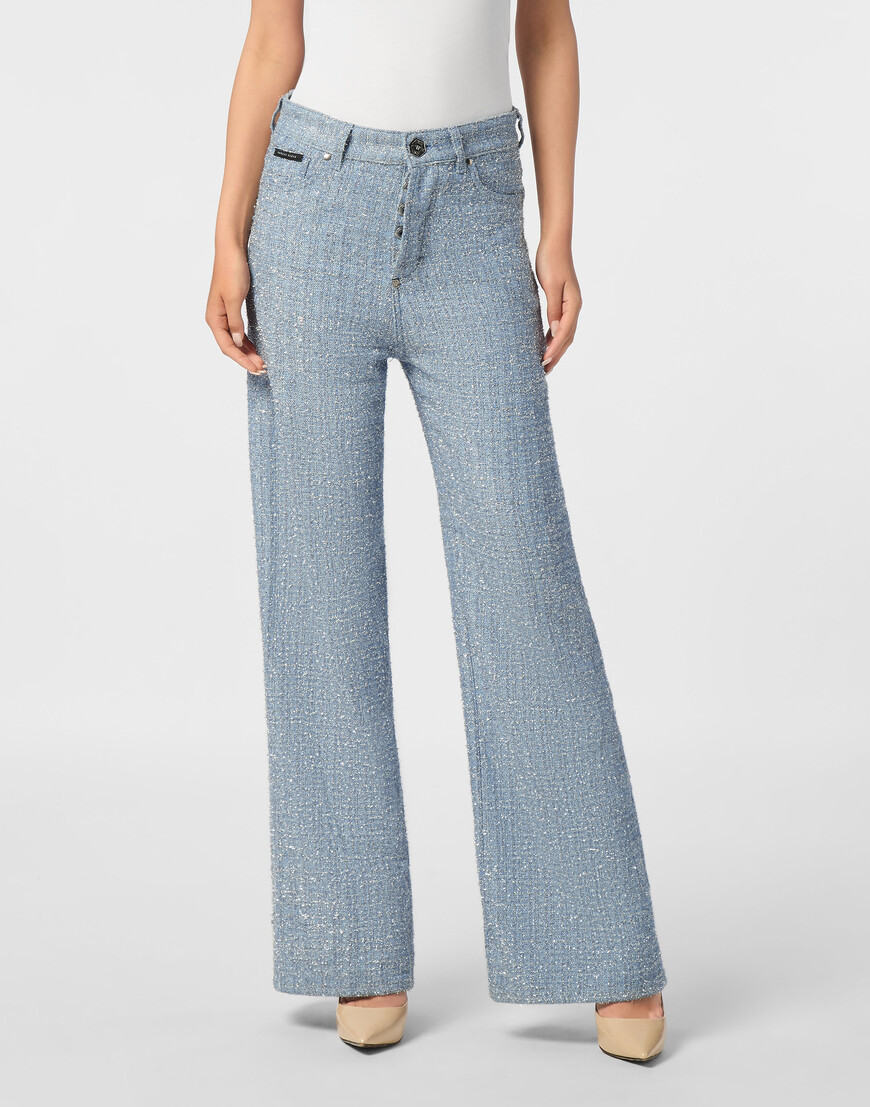 широкие джинсы  PAEC-WDT2802-PDE004N_08 фотография