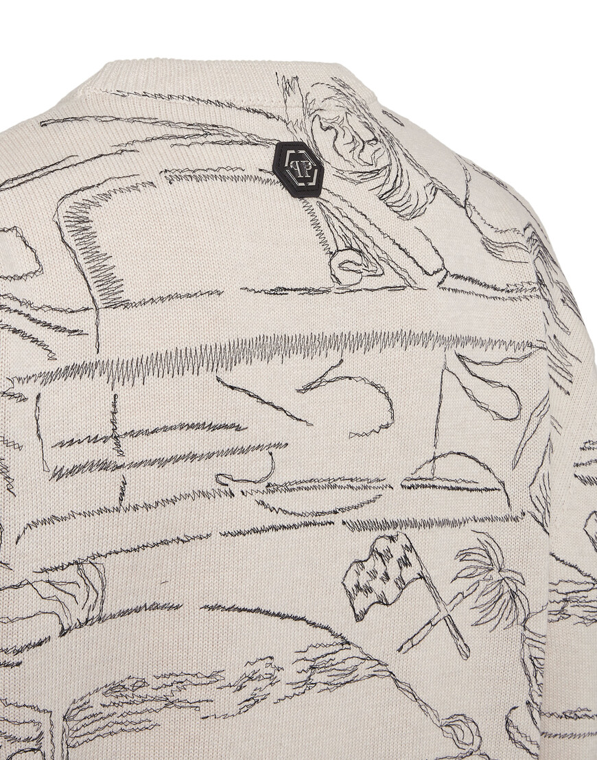 свитер  SAEC-MKO1463-PKN002N_02OF в интернет магазине