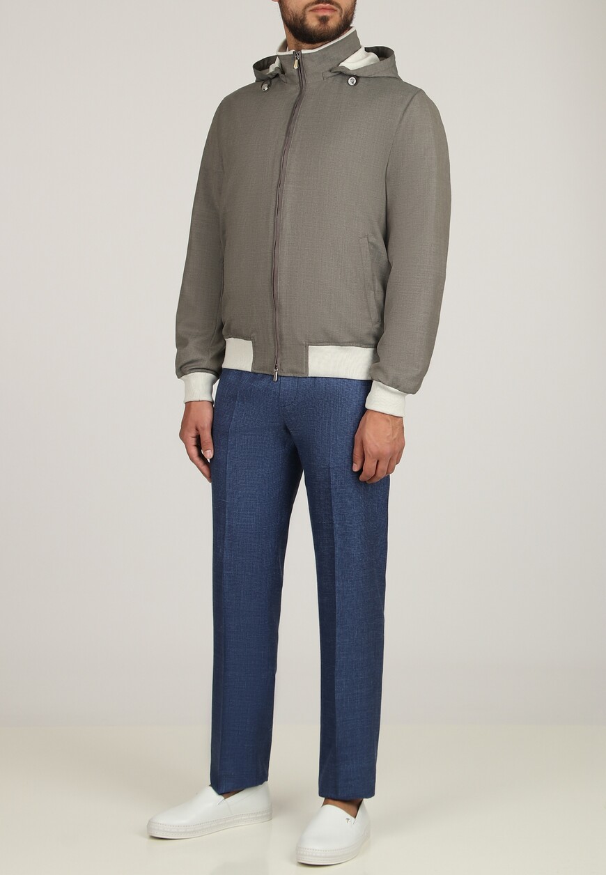 куртка  от бренда mandelli вид слева