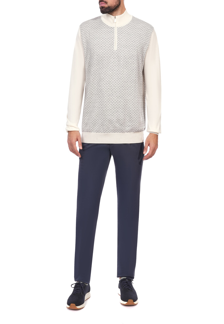 брюки  от бренда mandelli вид слева