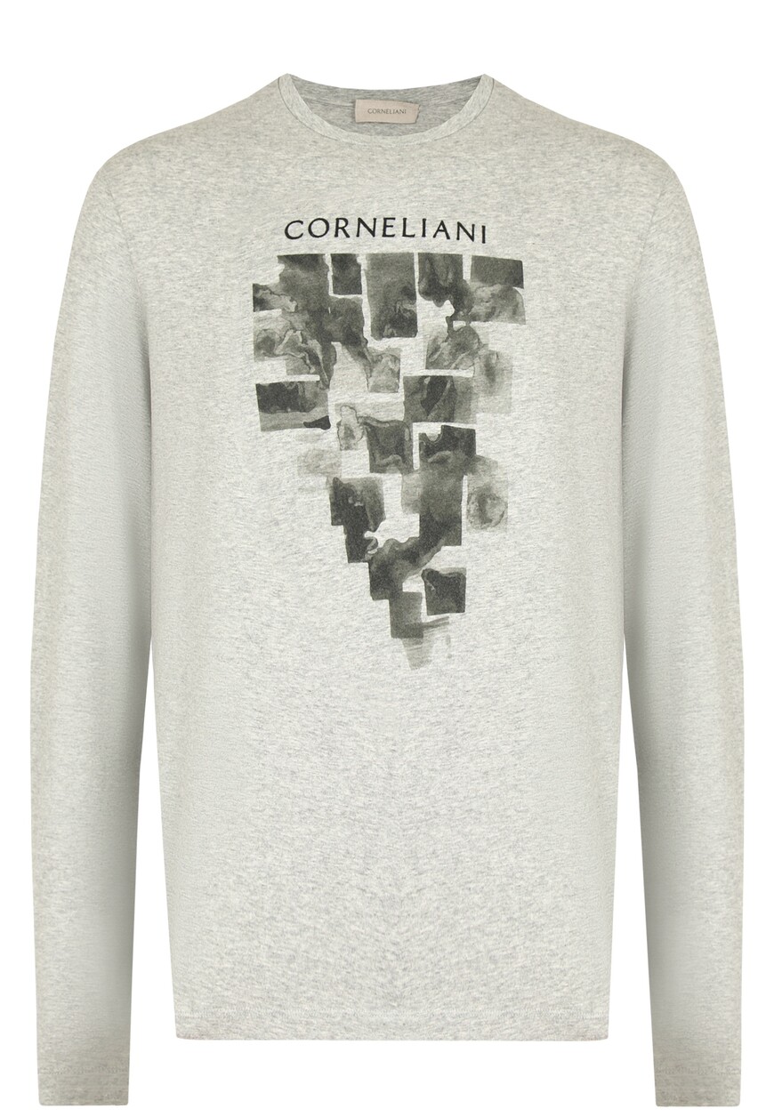 

Лонгслив Corneliani, Серый