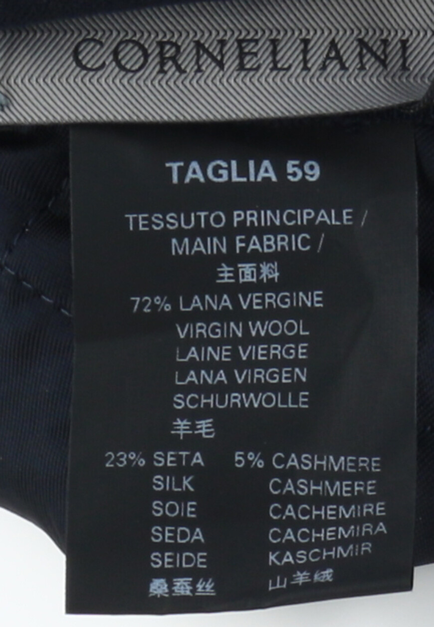 

Бейсболка Corneliani, Синий