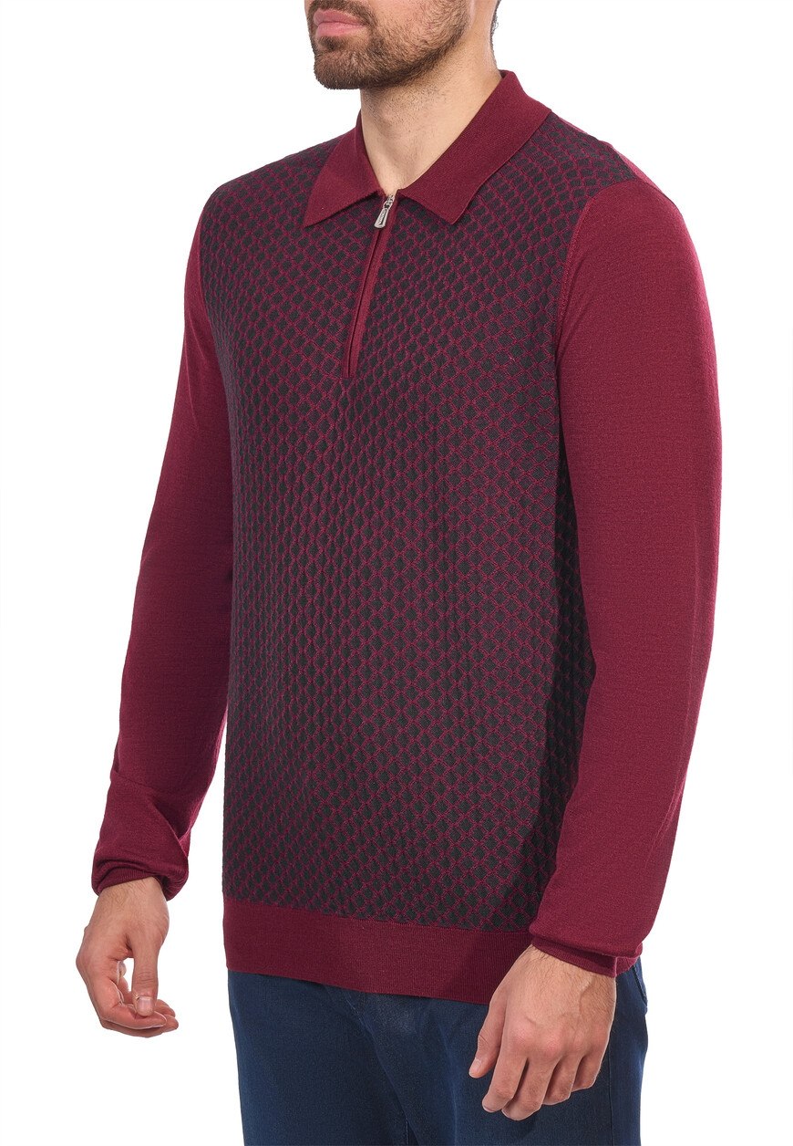 

Поло Mandelli, Бордовый