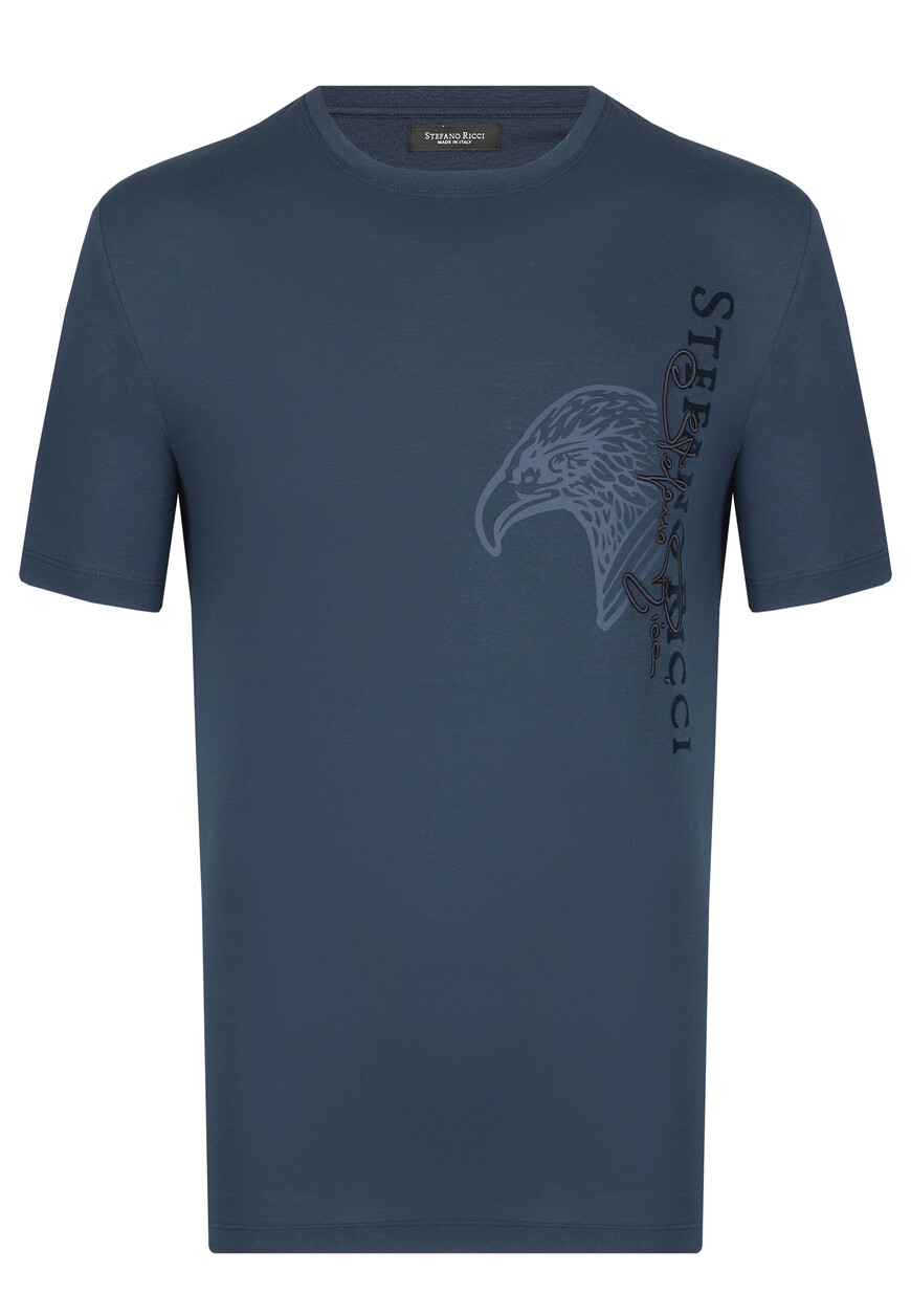 

Футболка Stefano Ricci, Синий