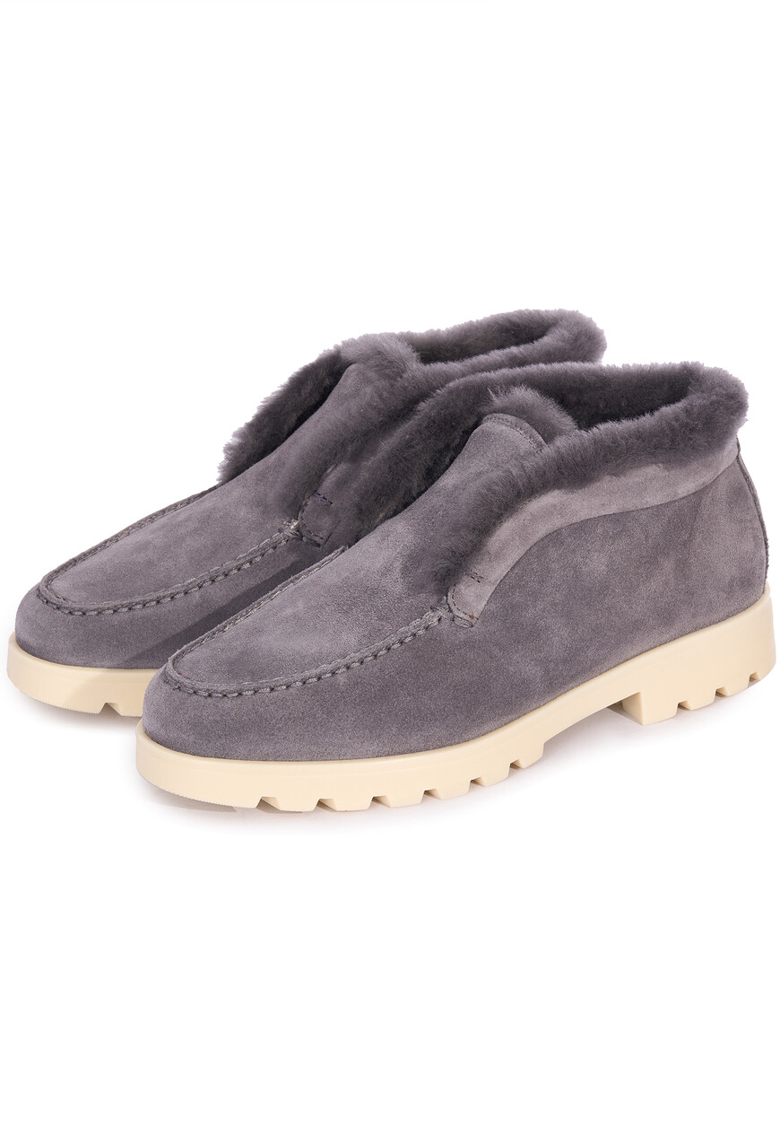 

Полуботинки Santoni, Серый