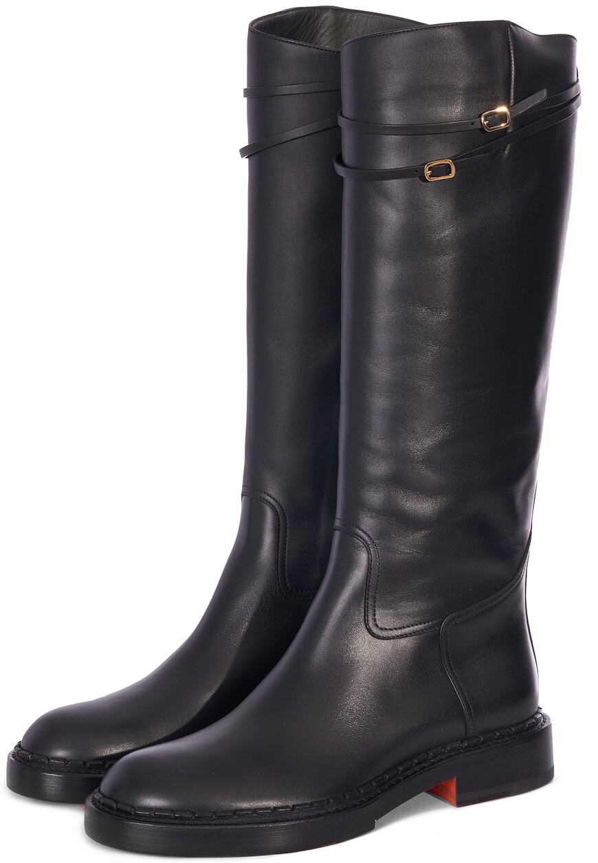 

Ботфорты Santoni, Черный