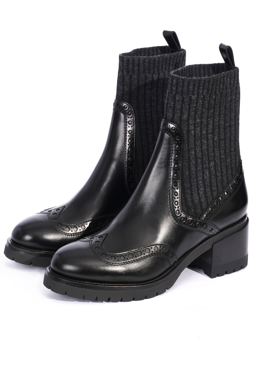 

Ботильоны Santoni, Черный