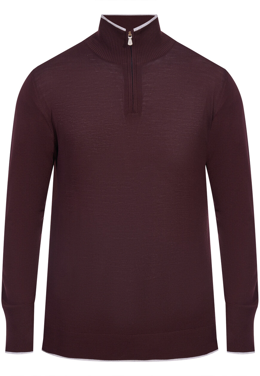 

Пуловер Eleventy, Бордовый