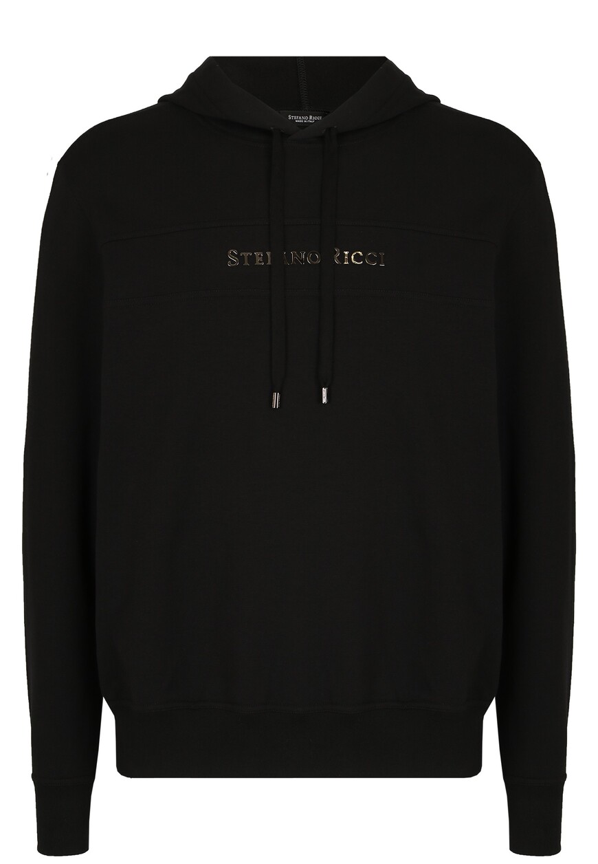 

Худи Stefano Ricci, Черный
