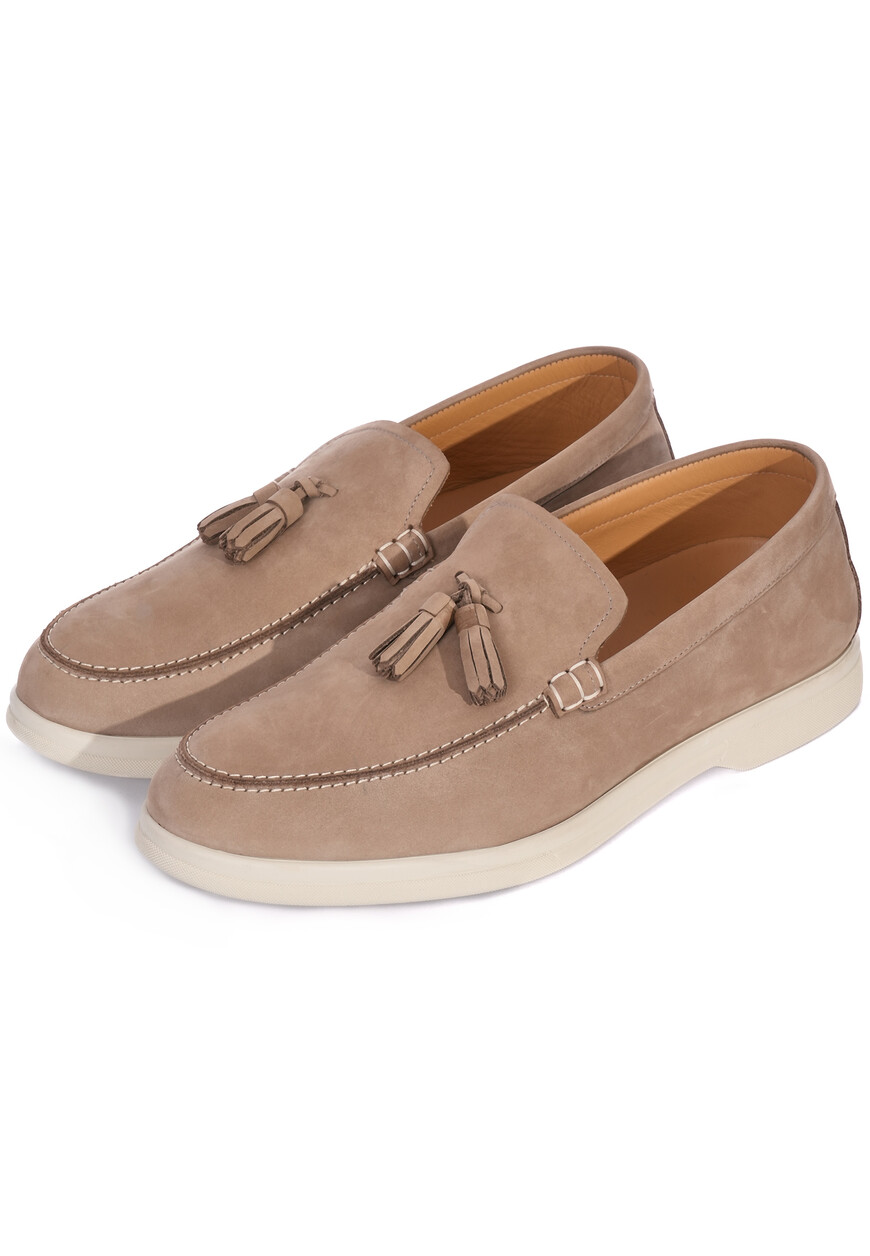 

Лоферы Mandelli, Бежевый