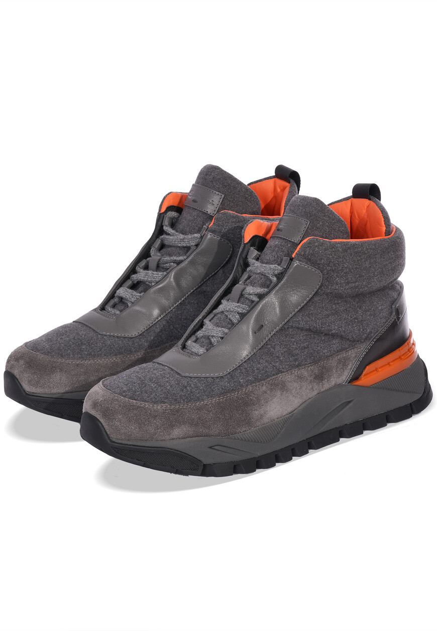 

Кроссовки Santoni, Серый