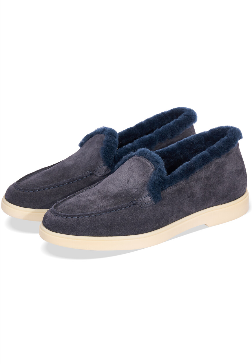 

Лоферы Santoni, Синий