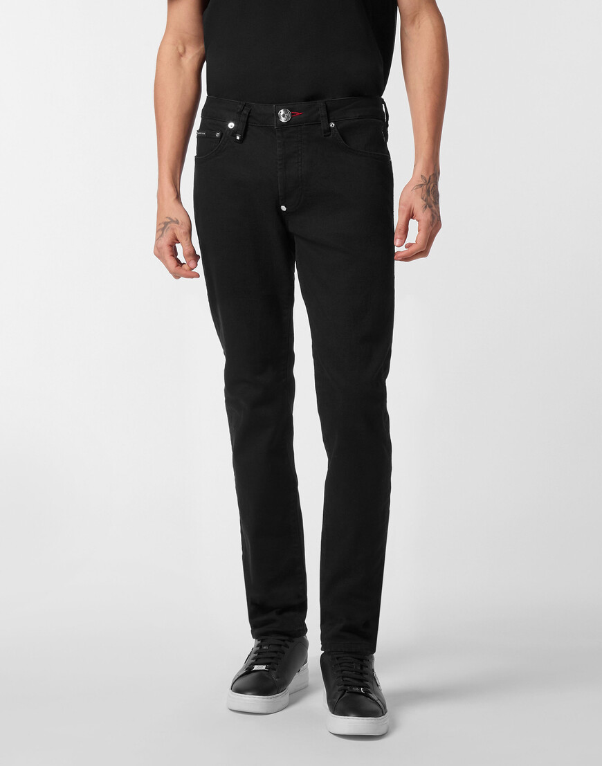 

Джинсы Зауженные Philipp Plein, Черный