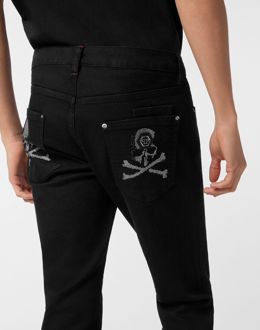 джинсы зауженные  PAEC-MDT4057-PDE004N_02NH со скидкой