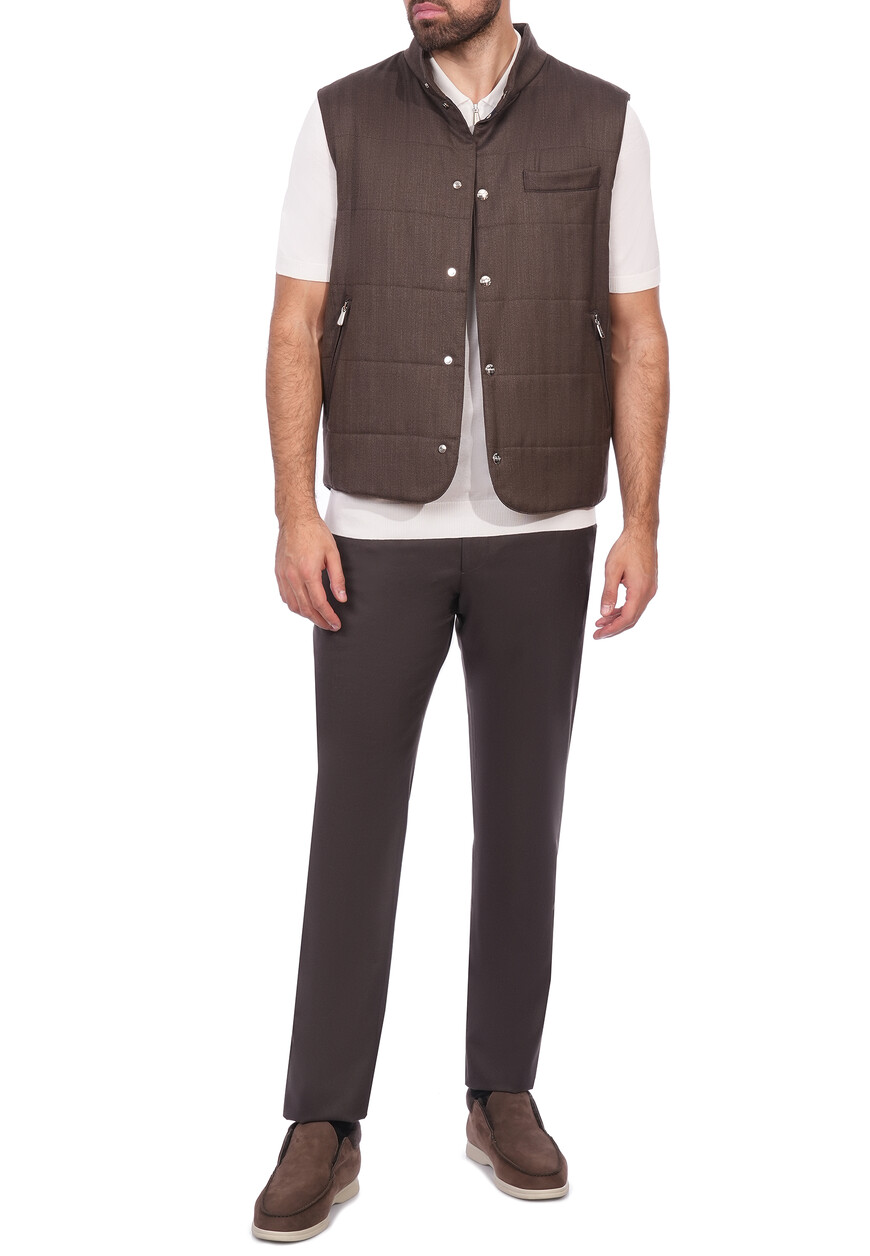

Жилет Mandelli, Коричневый