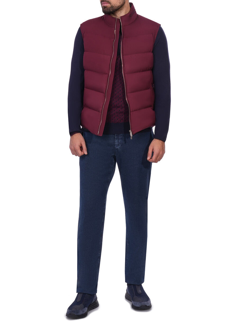 жилет  от бренда mandelli вид слева