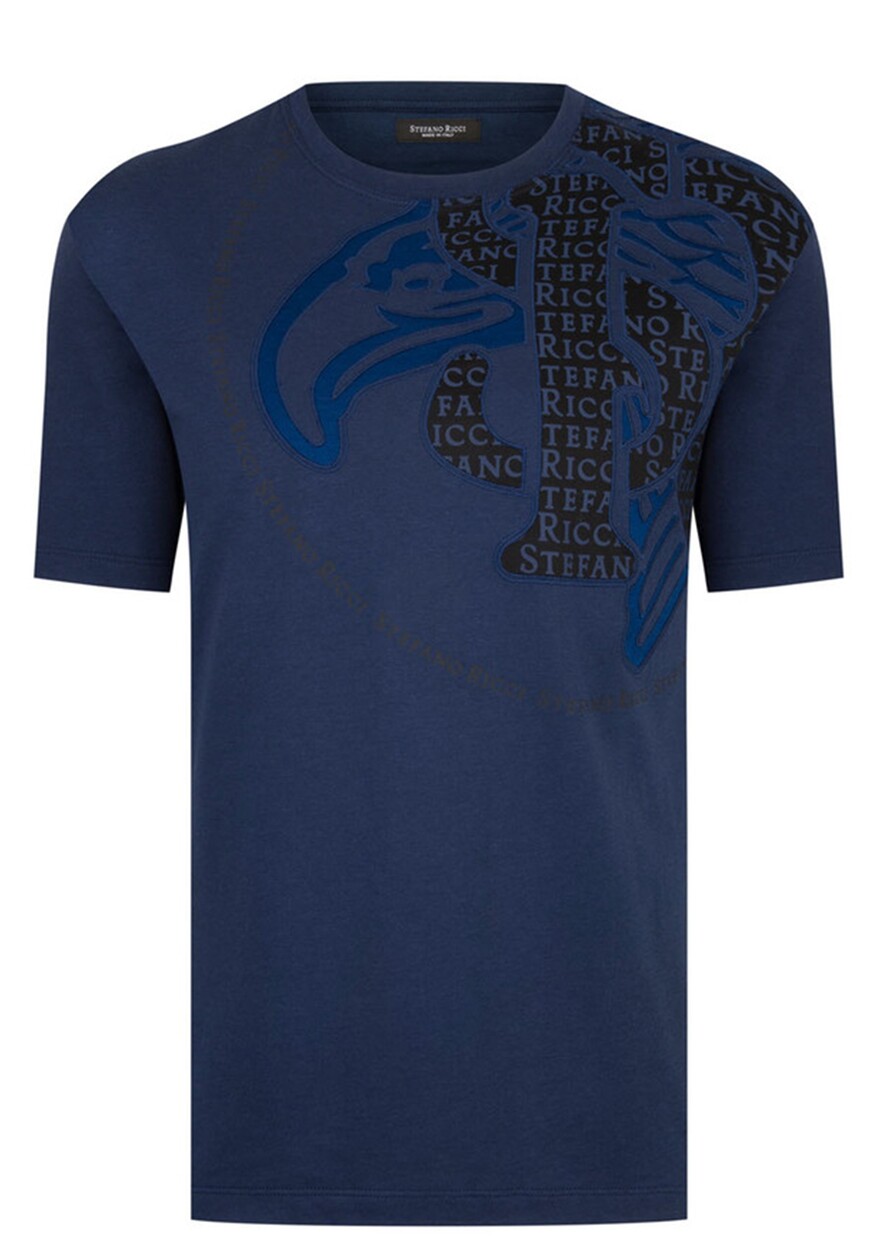 

Футболка Stefano Ricci, Синий