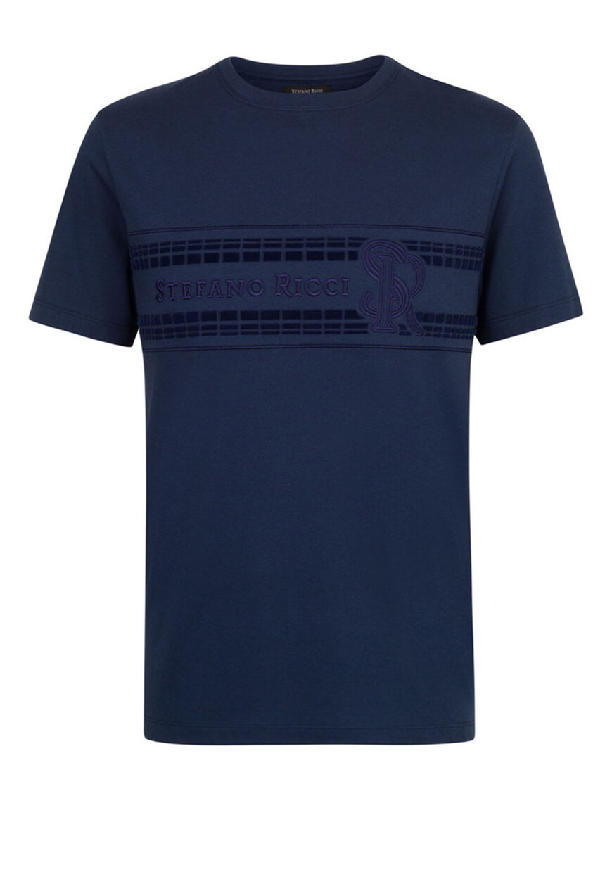 

Футболка Stefano Ricci, Синий