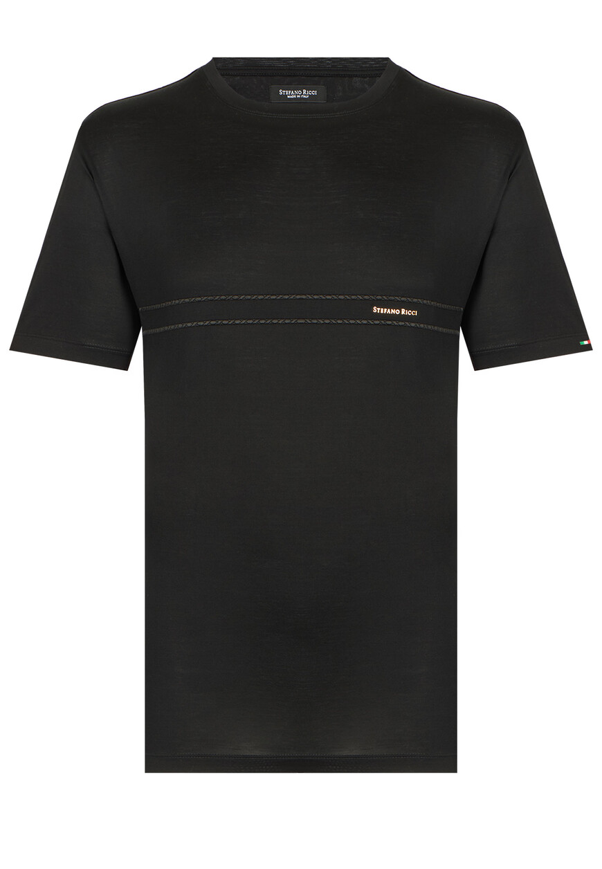 

Футболка Stefano Ricci, Черный