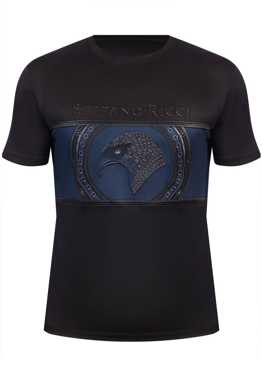 

Футболка Stefano Ricci, Черный