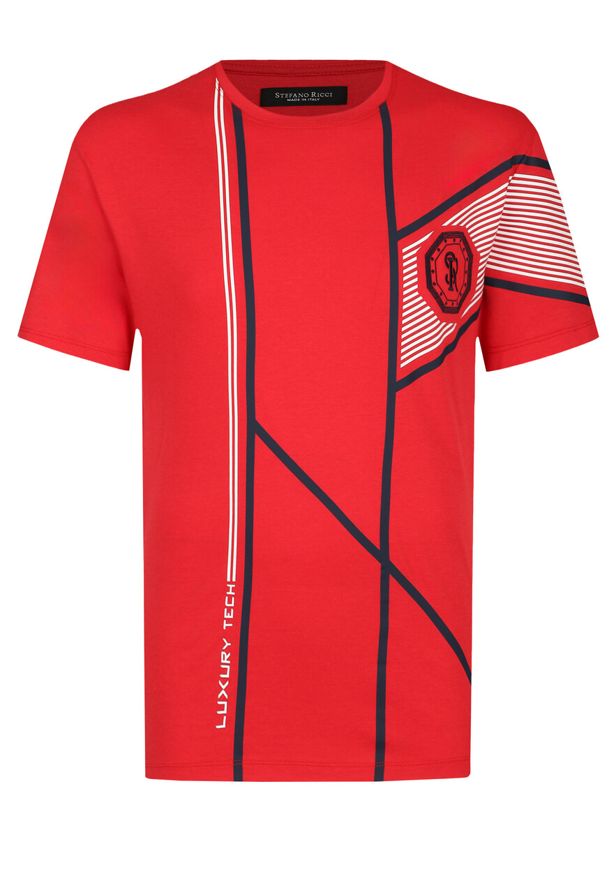 

Футболка Stefano Ricci, Красный