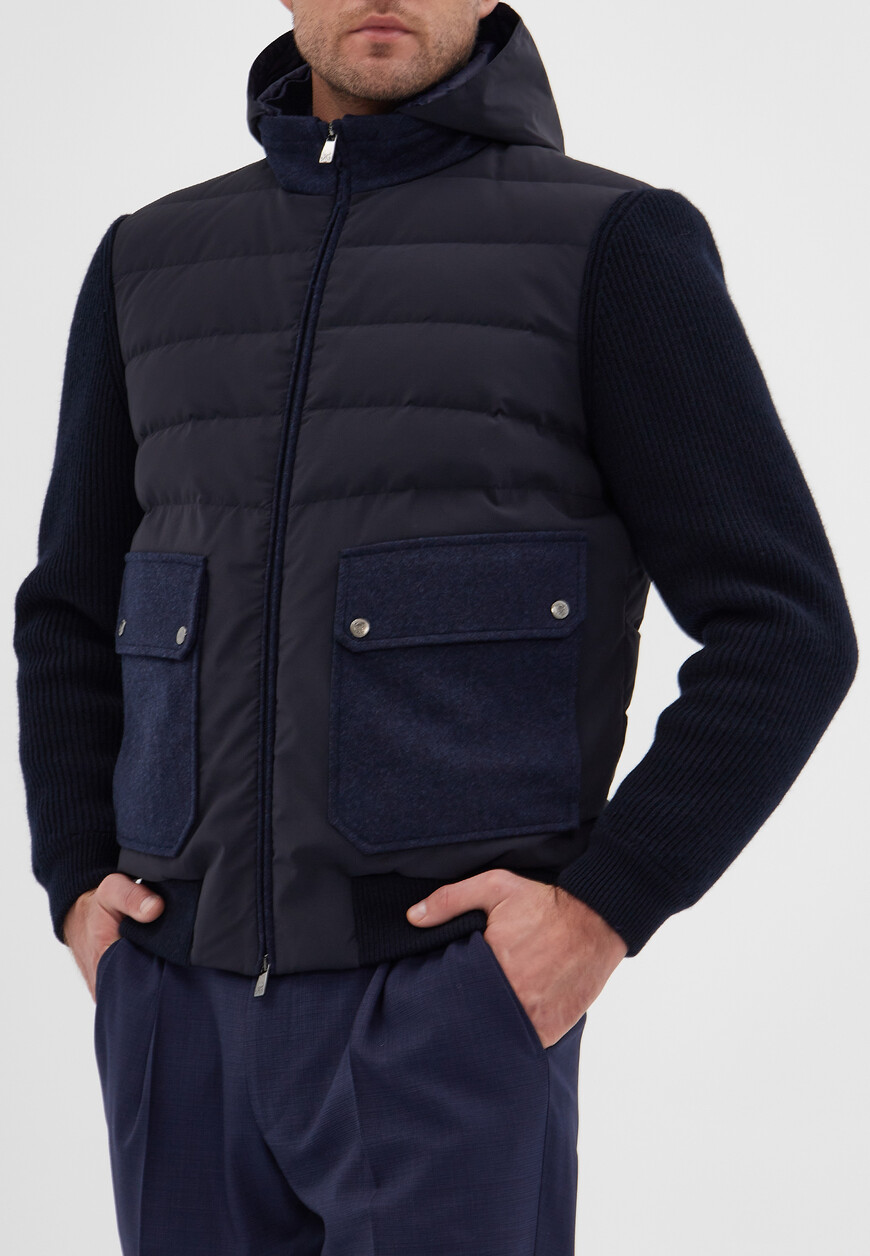 

Пуховик Corneliani, Синий