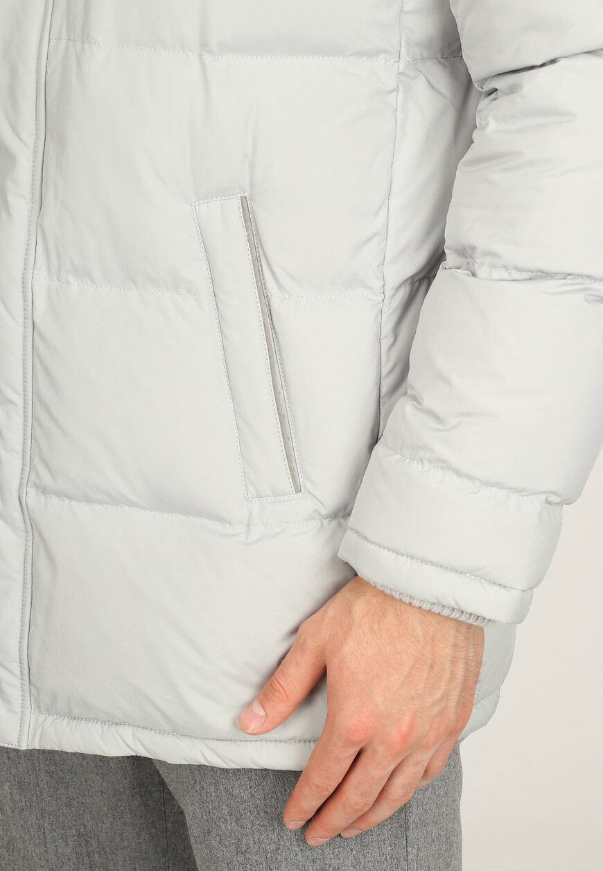 

Пуховик Mandelli, Серый