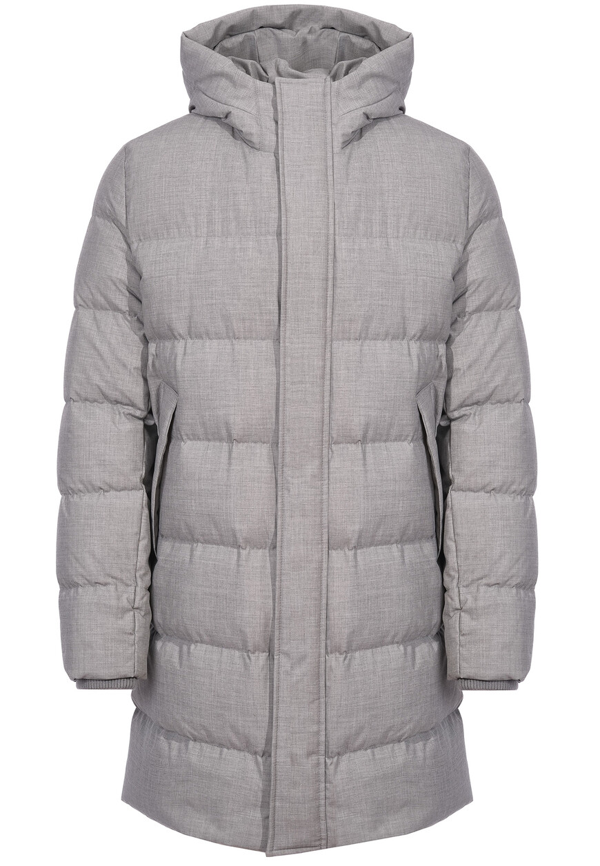 

Пуховик Corneliani, Серый