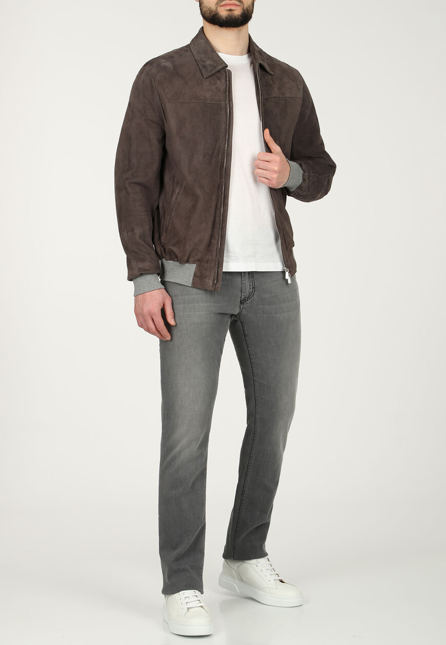 куртка  от бренда mandelli вид слева