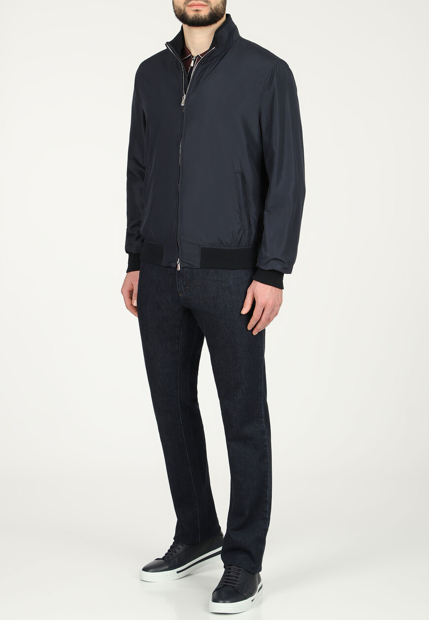 бомбер  от бренда mandelli вид слева