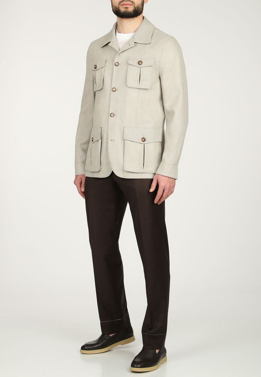 ветровка  от бренда mandelli вид слева