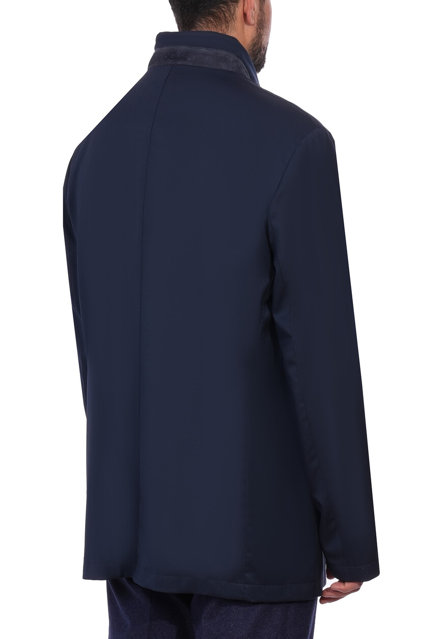 плащ  из проверенных материалов спереди