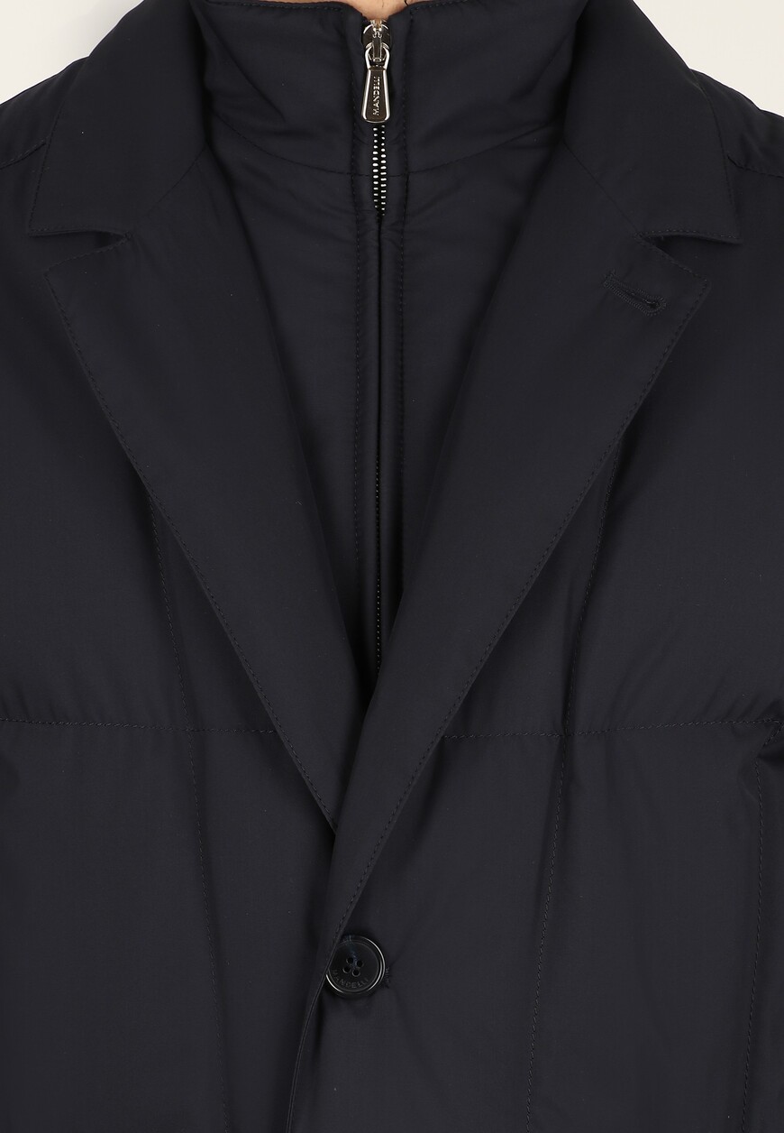 пуховик  из проверенных материалов спереди