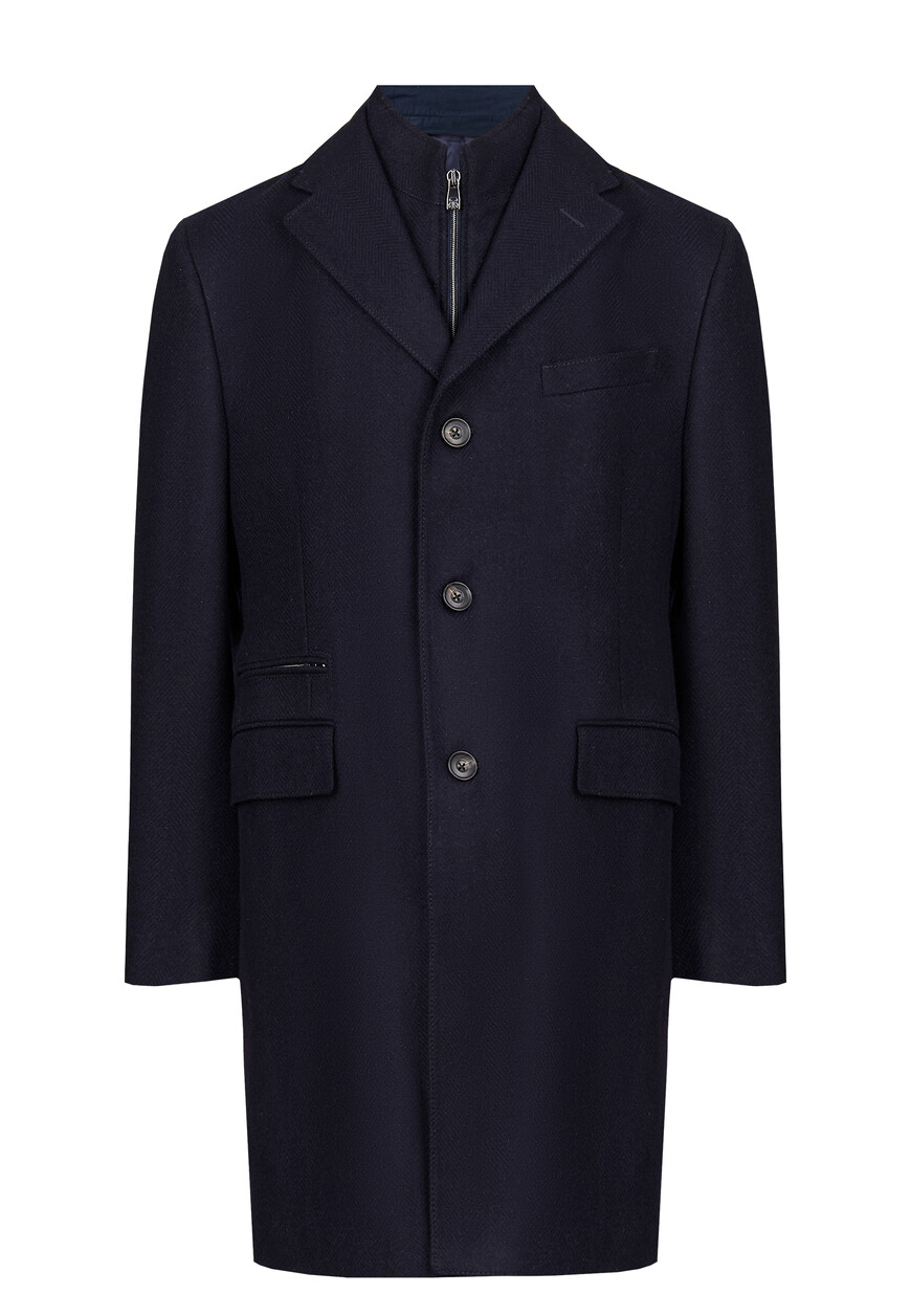 

Пальто Corneliani, Синий