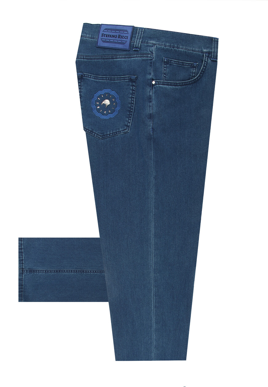 

Джинсы Stefano Ricci, Синий