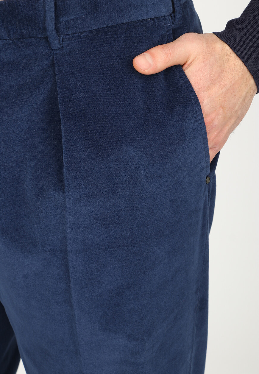 

Брюки Велюровые Stefano Ricci, Синий