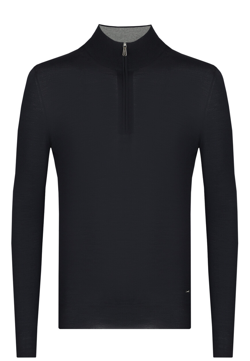 

Поло Длинный Рукав Mandelli, Синий