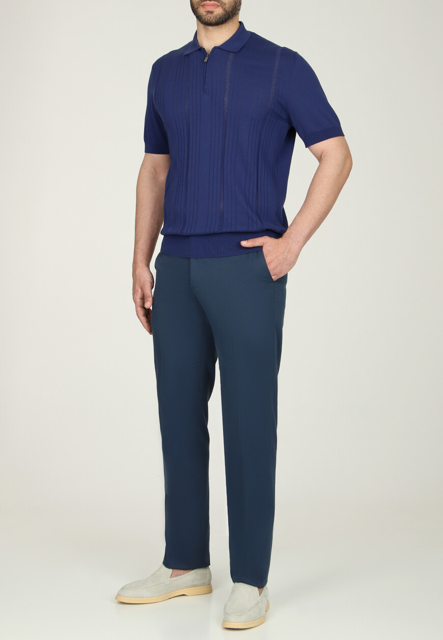 

Поло Corneliani, Голубой