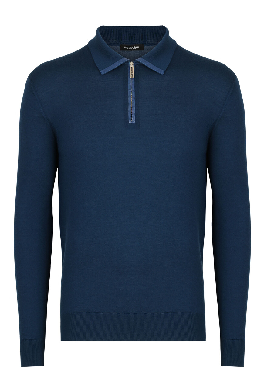 

Поло С Кроко Stefano Ricci, Синий