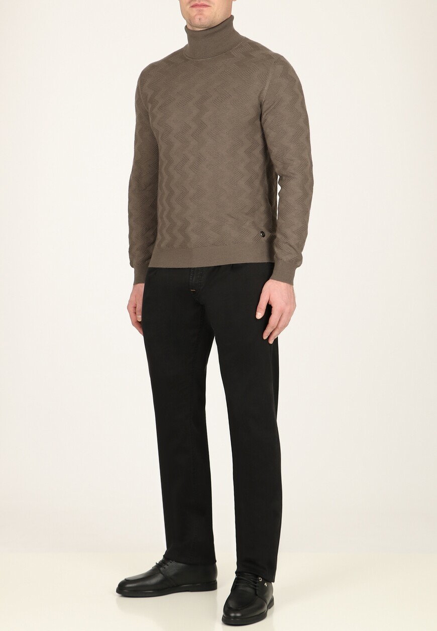 водолазка из кашемира и шелка  K606241D01 F21402 238 по акции